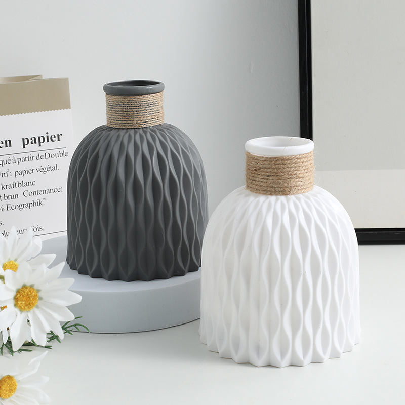 Serene Bloom Decorative Vase