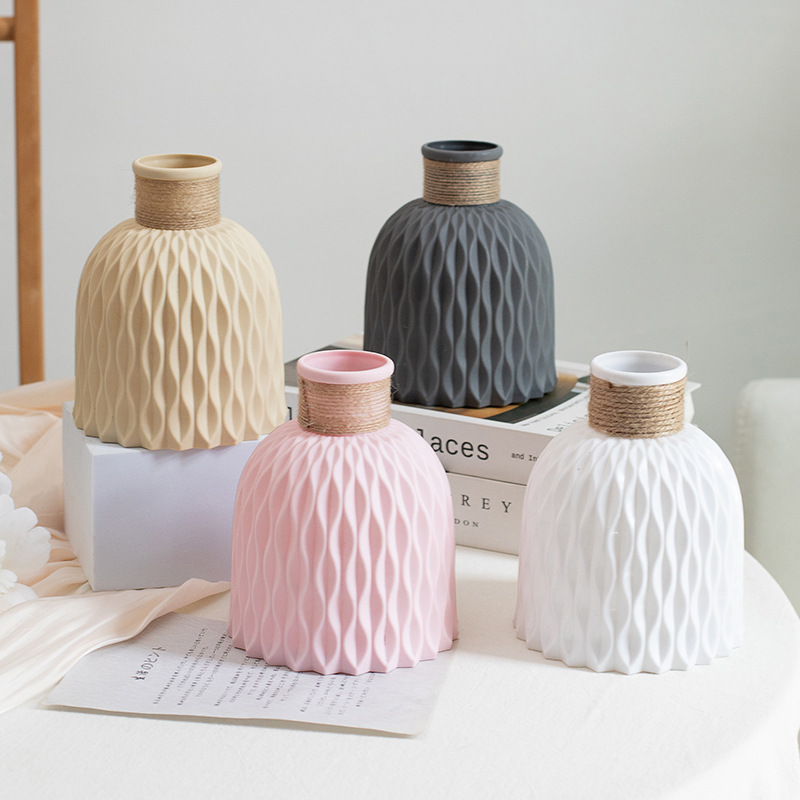 Serene Bloom Decorative Vase